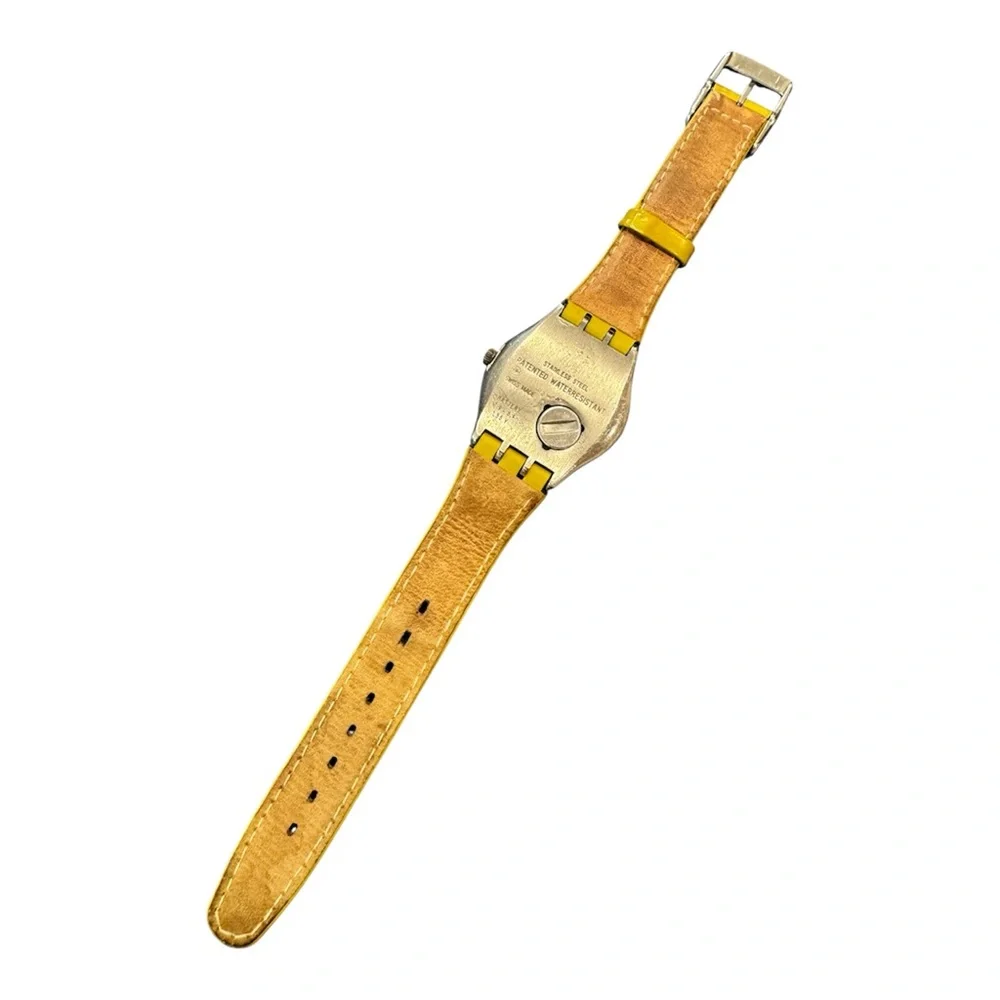 Swatch Watch Pistacchio 1996 Irony Medium Swiss Made Quartz New Battery